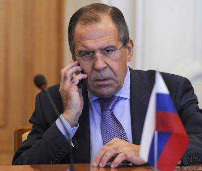 Министры иностранных дел Беларуси и России Владимир Макей и Сергей Лавров обсудили конфликт на Донбассе