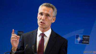 Генеральный секретарь НАТО Е.Столтенберг одобрил прекращении огня на Донбассе