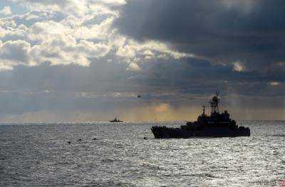 В Балтийском море минобороны Литвы зафиксировало военные корабли России