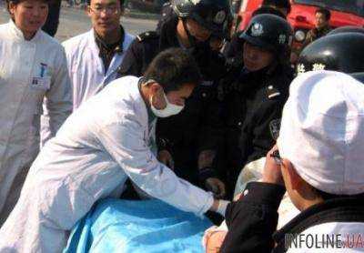 Китай. На химзаводе произошла утечка аммиака, пострадали 20 человек