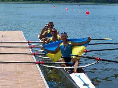 На Чемпионате Европы украинские гребцы завоевали четыре награды