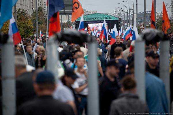 В Москве прошел митинг оппозиции "За сменяемость власти". Фото