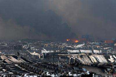 В китайском городе прозвучало 15 взрывов, есть погибшие