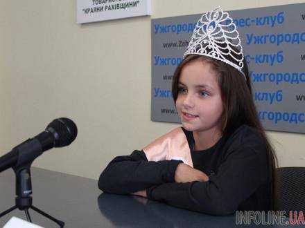 Восьмилетняя ужгородка Юлия Мишко победила в конкурсе Little Miss World