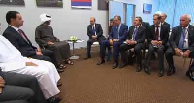 Президент России В.Путин обсудил Сирию с главой Минобороны Саудовской Аравии
