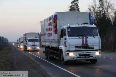 На Донбасс приехал очередной "гумконвой" из РФ