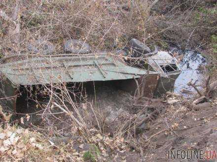 Грузовик перевернулся в Полтавской области, водитель погиб