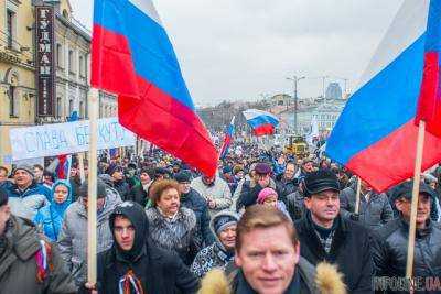 В центре Москвы состоялась шествие с участием 85 тыс. челове
