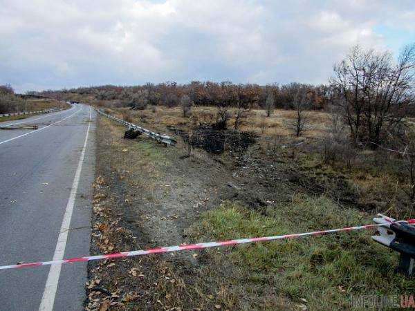 Опубликованы фото с места крушения самолета ВСУ Су-25