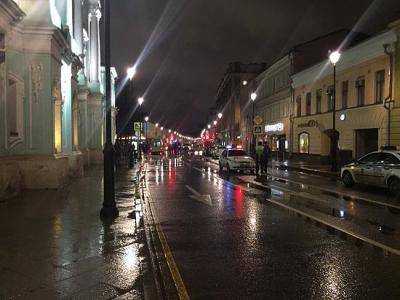 Московская полиция подтвердила информацию о взрыве на остановке