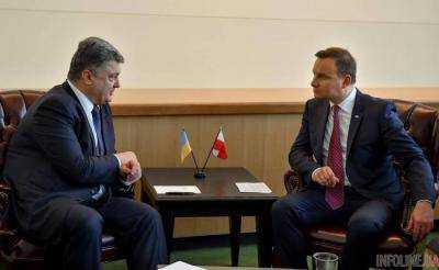 Президенты Украины и Польши начали двустороннюю встречу