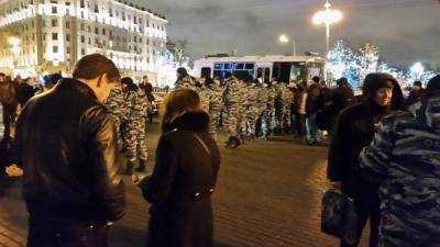 В Москве ОМОН разогнал акцию протеста