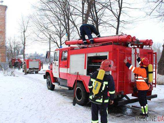 В корпусе Хмельницкого национального университета произошел пожар - ГосЧС