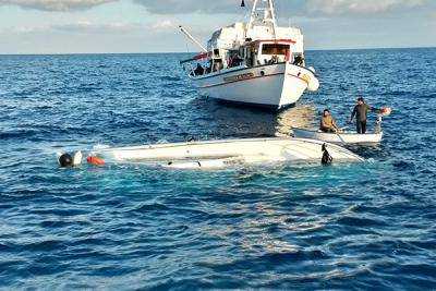 У греческих островов в Эгейском море с разницей в несколько часов затонули две лодки