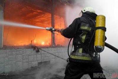 В Волновахе горел центральный рынок