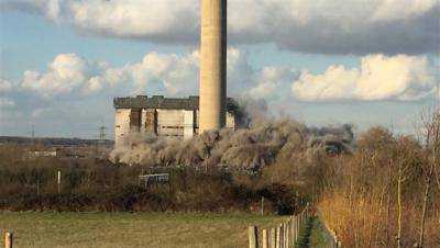 На электростанции в Англии произошел взрыв