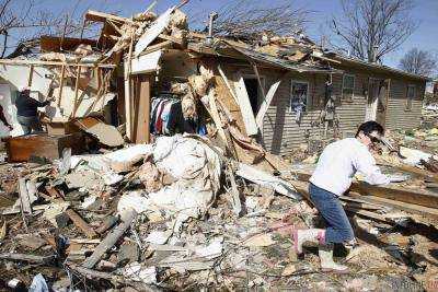 На юге США торнадо: погибли по меньшей мере три человека