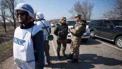 На дороге между Коминтерново и Водяным ОБСЕ зафиксировала шесть новых противотанковых мин