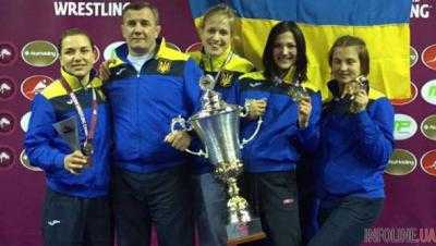 Женская сборная Украины стала чемпионом Европы по борьбе