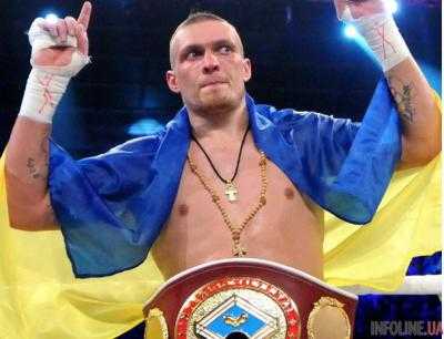 Украинский боксер А.Усик вошел в пятерку лучших боксеров по версии WBC