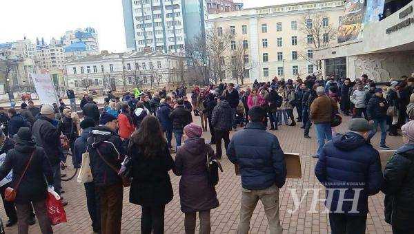 В Одессе прошел митинг против расширения Французского бульвара. Фото