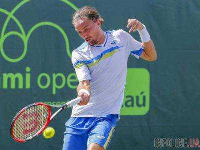 Украинский теннисист А.Долгополов вышел в третий раунд турнира "Miami Open" в Майами