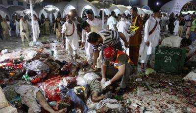 В Пакистане число погибших от теракта возросло до 65 человек