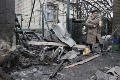 В Луганской области была ранена женщина в результате взрыва двух пушек