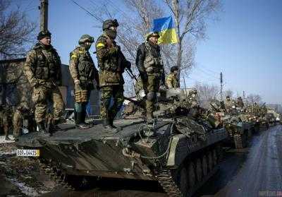 За прошедшие сутки в зоне проведения АТО погибших среди украинских военных нет