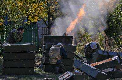 На Донбассе для пасхального меню военнослужащие РФ глушили рыбу минометным огнем