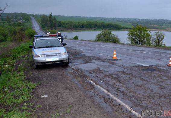 В Донецкой области водитель авто сбил насмерть человека и скрылся