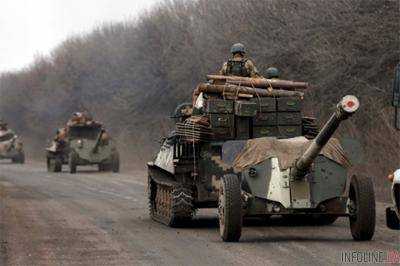 Боевики "ДНР" перебросили противотанковые пушки М-12 "Рапира" в район донецкого аэропорта