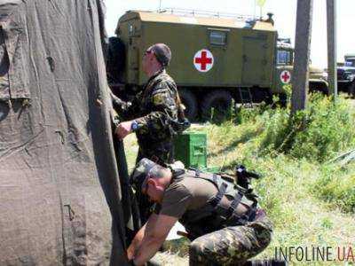 В результате подрыва на взрывчатке трое украинских военных ранены - А.Лысенко