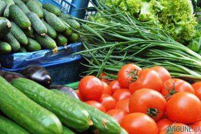 В Украине упали цены на овощи и фрукты