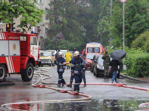 В столице горела девятиэтажка