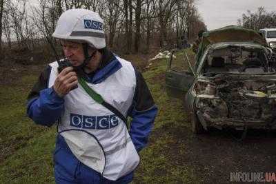 В Золотом наблюдатели ОБСЕ зафиксировали взрыв