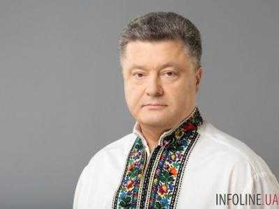 П.Порошенко передал украинцам поздравления от лидеров Франции и Германии