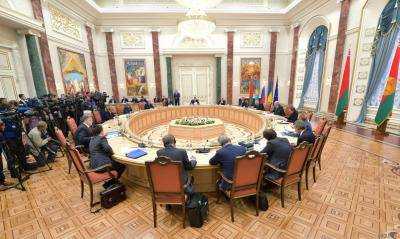 В Минске началось заседание контактной группы по Донбассу