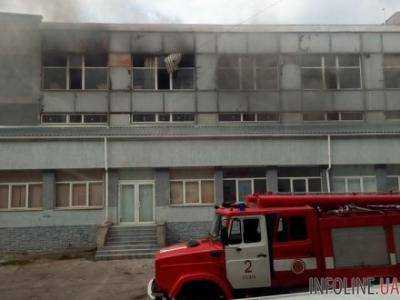 Во Львове горел кондитерский цех