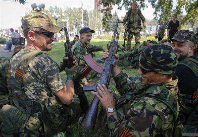 Пророссийские боевики частично начали отводить свои минометные подразделения от Горловки