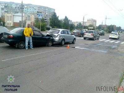 В Полтаве на проспекте Мира переходе произошло два ДТП