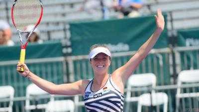 На теннисном турнире в Нью-Хейвене Э.Свитолина победила вторую российскую теннисистку