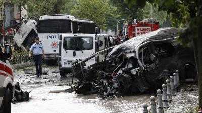 В Турции из-за взрыва погибли 11 полицейских