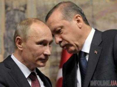 В.Путин и Р.Эрдоган говорили о ситуации в Сирии