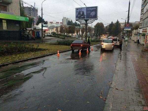 В Хмельницком произошли одновременно три аварии