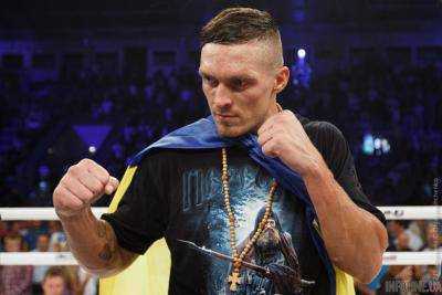 Украинский чемпион мира боксер А.Усик проведет следующий бой в США