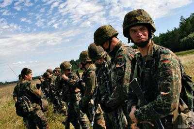 В армии Германии рекордным стало количество новобранцев несовершеннолетнего возраста