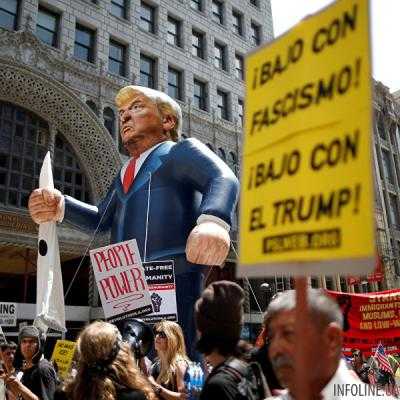 В Лос-Анджелесе задержали более 150 протестующих против Трампа