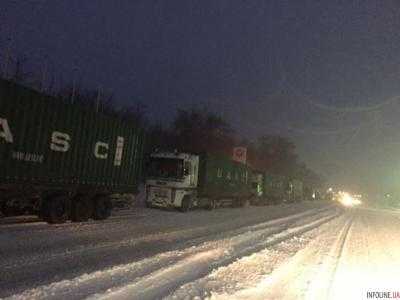 Завтра в Киев запретят въезд грузовикам