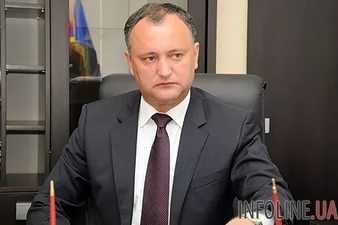 На территории Молдовы И.Додон объявлен нежелательной персоной